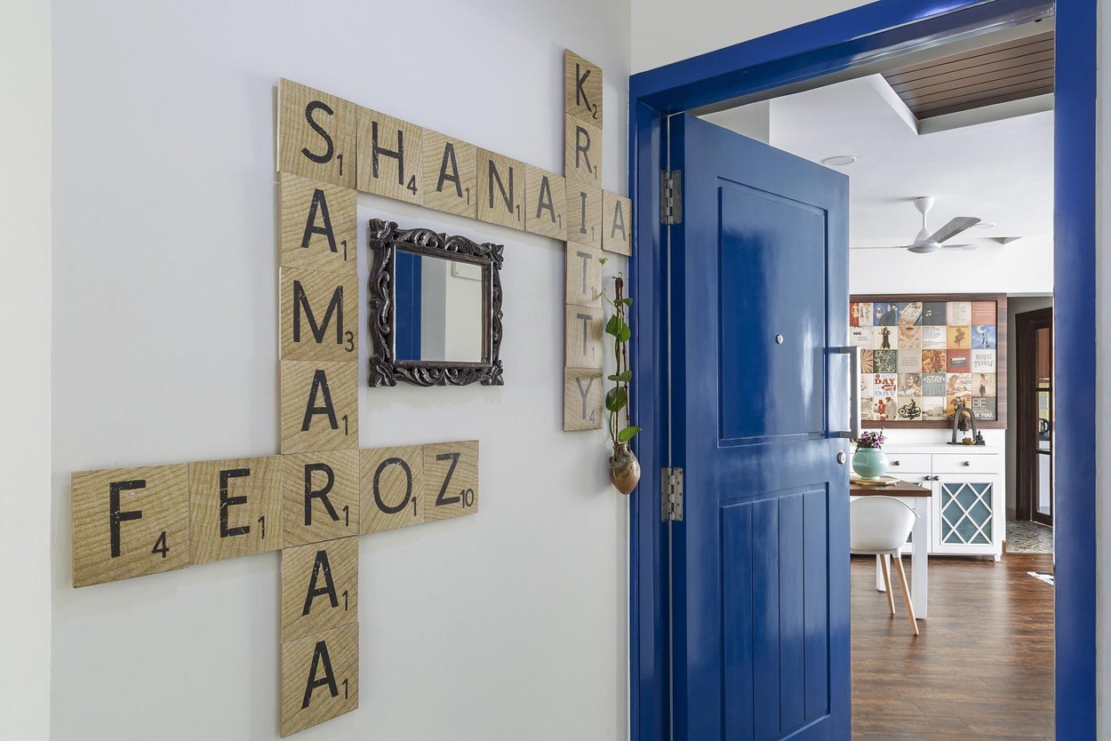 Pops of Colour Entrance