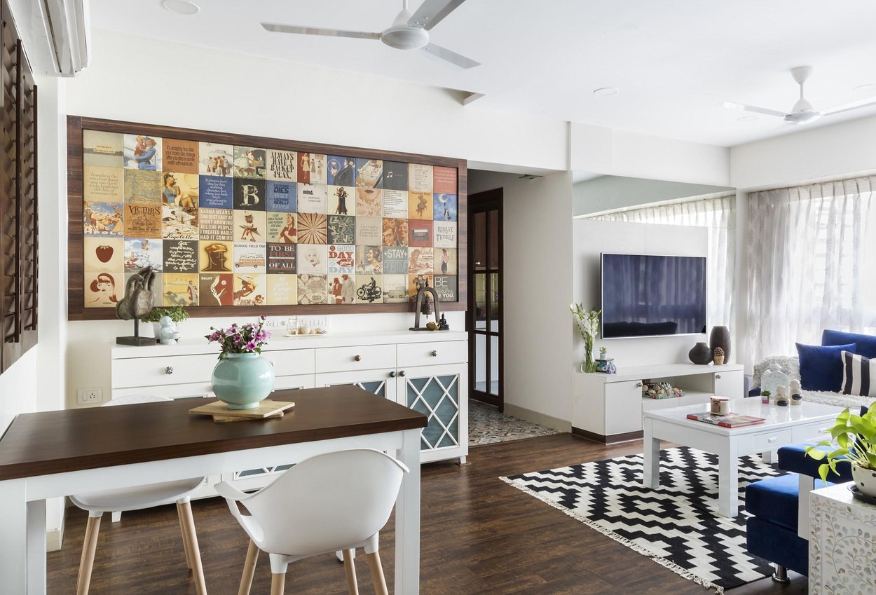 Pops of Colour Dining